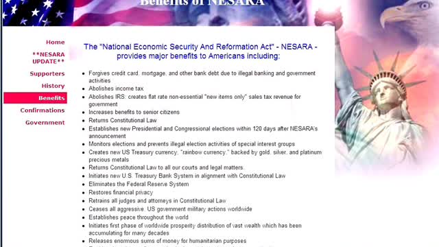 NESARA Full Disclosure (originally published on Youtube by Mattman 2011)