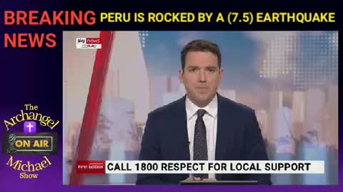 7.5 Earthquake rocks Peru today..