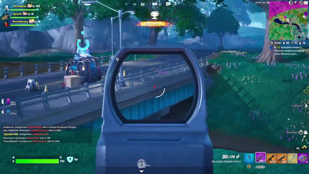 Crown Victory at the farm #1 Fortnite Trios YgrandZ Bursty