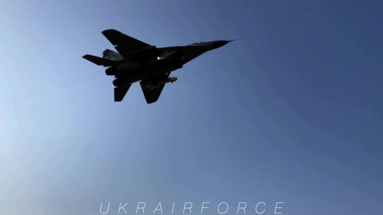 New Footage from Ukrainian Air Force Fighter Pilots