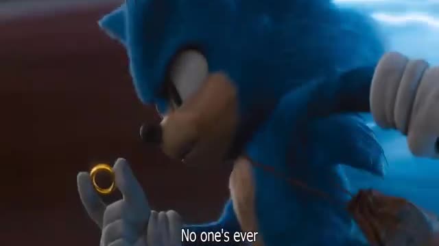 Sonic movie scene