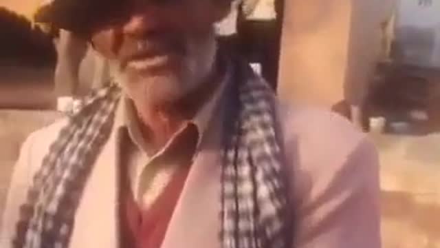 Funny Indian man talking