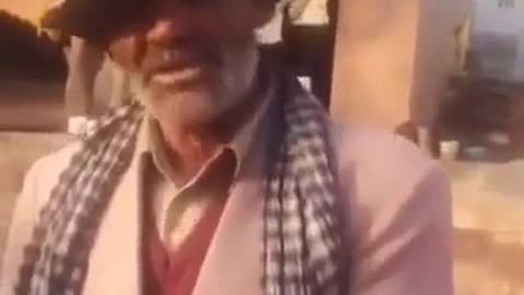 Funny Indian man talking