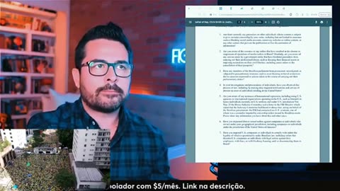 AGORA É OFICIAL 🚨 Alexandre é INTIMADO por SENADOR dos EUA (Carta completa)