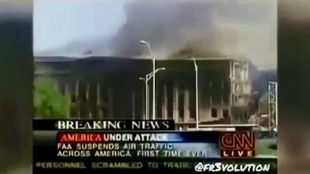 9/11 clip aired only ONCE on TV