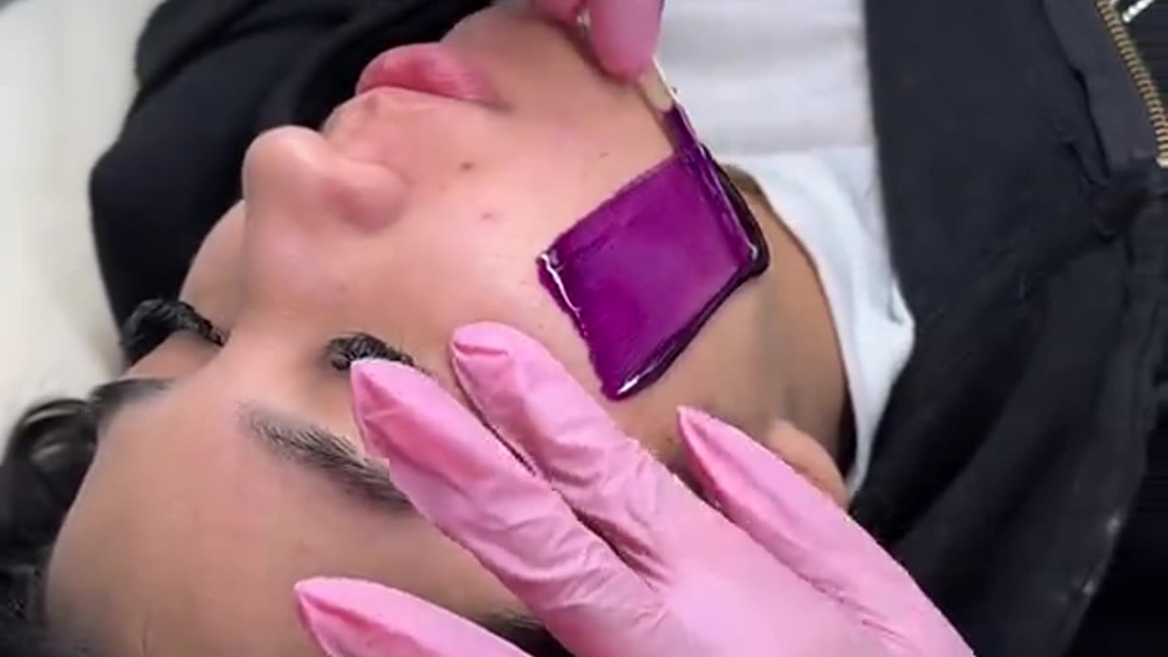 Face Waxing with Purple Seduction Hard Wax | Jacqueline's Beauty Tips