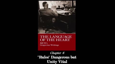 The Language Of The Heart - Chapter 6: "'Rules' Dangerous but Unity Vital"