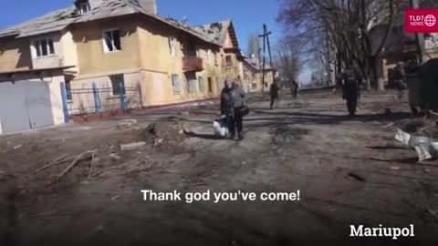 Mariupol Woman Thanks Russian Army