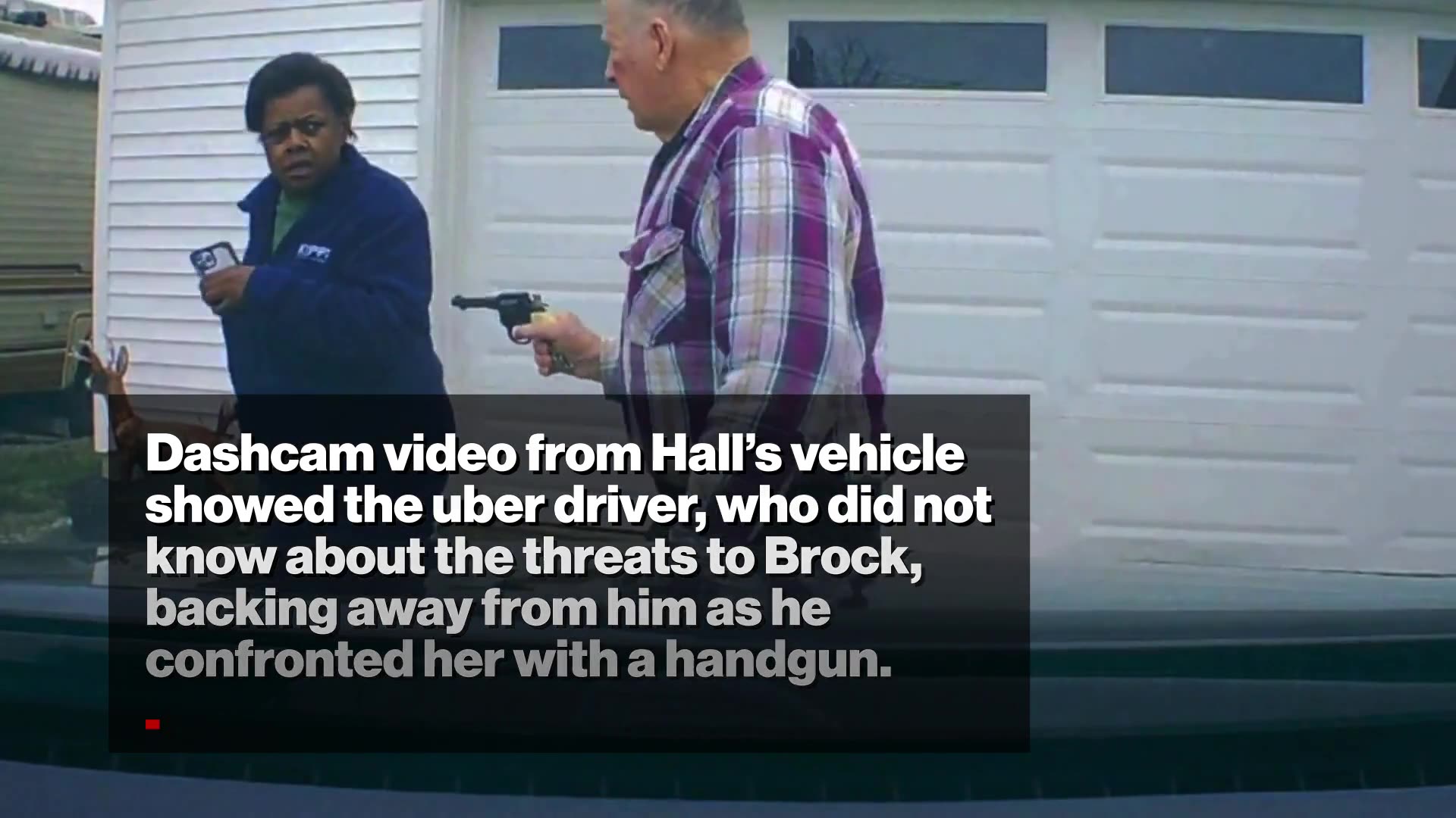 'I'm sure glad you guys are here': Moment scam victim greets cops after allegedly shooting innocent Uber driver