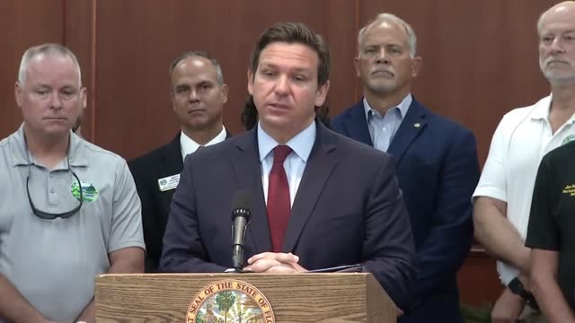 Governor DeSantis Green Cove Springs Press Conference 7/12/21