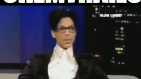 Prince talking about chemtrails