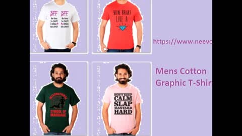Mens Fuchsia Colour Funny Graphic T Shirts