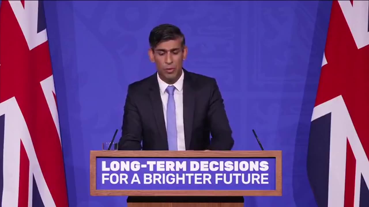 United Kingdom Prime Minister Rishi Sunak Confirms That He's Going Ahead With Net Zero