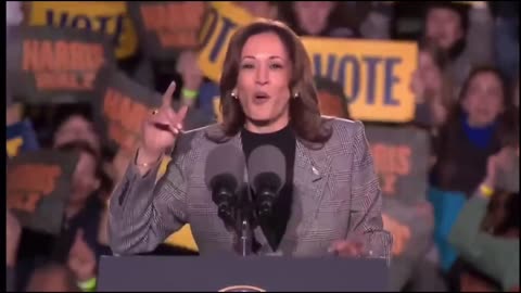 Kamala - Most awkward political rally moment in American history