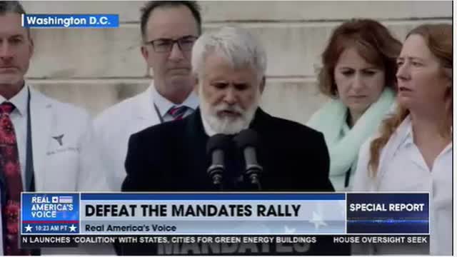 Dr. Robert Malone: SPEAKS AT DEFEAT THE MANDATE RALLY 2022