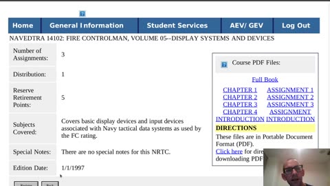 Summary of NAVEDTRA 14102 - Fire Controlman, Volume 05--Display Systems and Devices