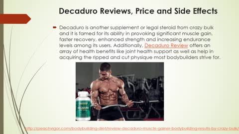 Decaduro Reviews, Cost and Free Trial