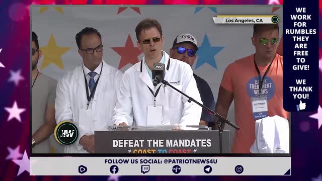 Defeat The Mandates, LA - Aaron Kheriaty, MD