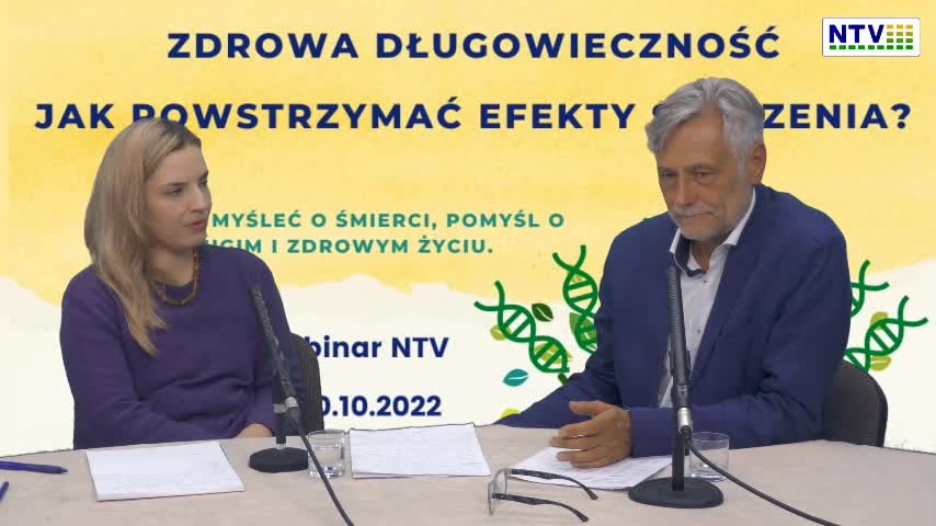 Dlaczego chcemy długo i zdrowo żyć -Zapowiedź webinarium - Joanna Slaboń i Janusz Zagórski