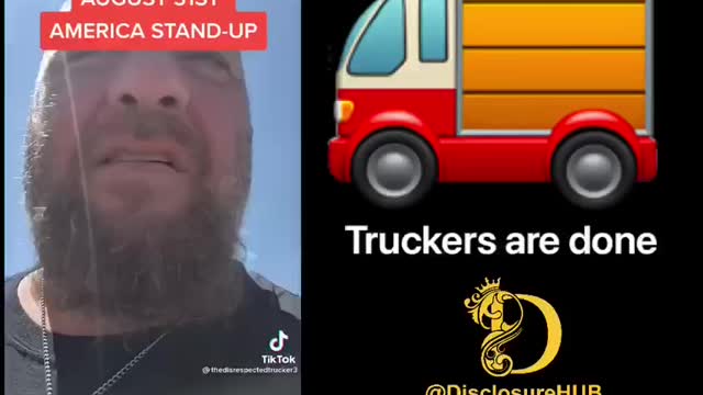 August 31st 2021 - United States Truck Drivers are Planning On Blocking Roadways