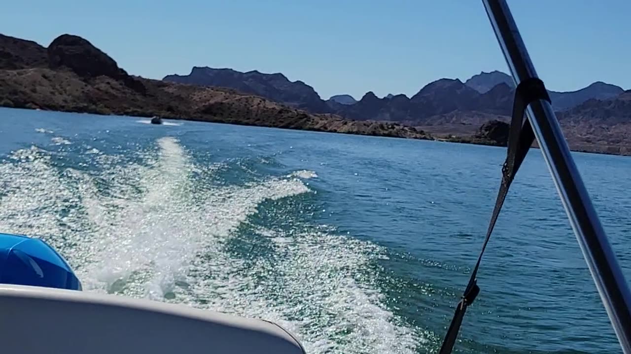 Lake Havasu at 45 mph