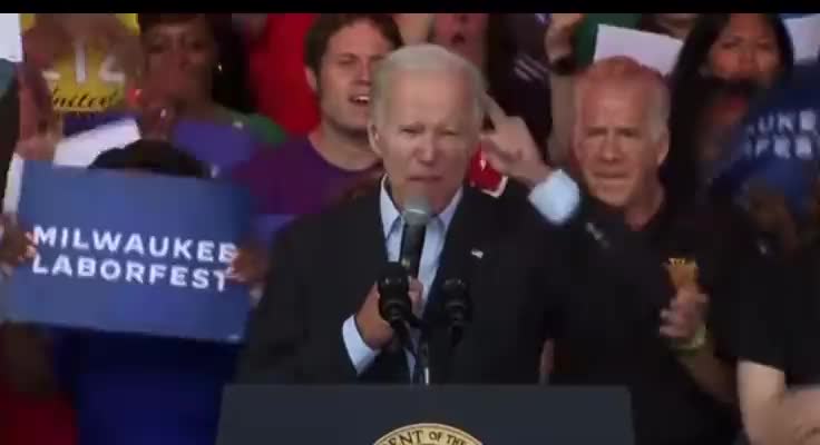 WATCH: Unhinged Biden Shakes & Screams Like a Madman