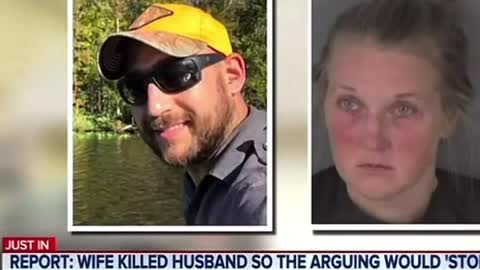 Wife killed husband so the arguing would stop