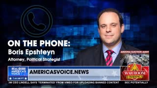 Boris Epshteyn joins Stephen Bannon to endorse Congresswoman Stefanik for GOP Chair. 05.10.21