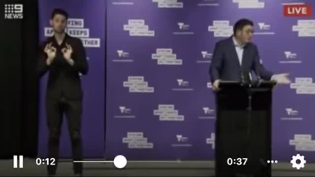 Dan Andrews Draconian Statement