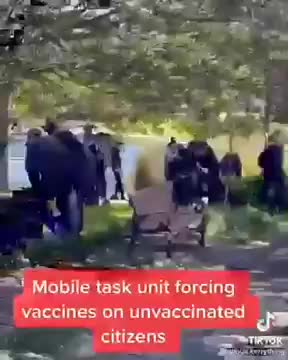 Australia : forcing people to get the poison jab