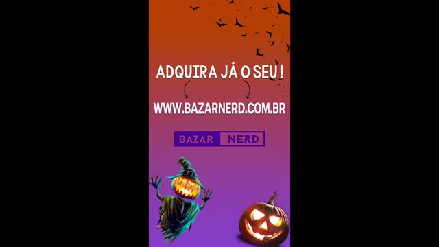 Halloween é no Bazar Nerd
