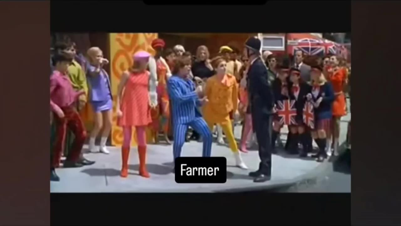 farmer makes the party