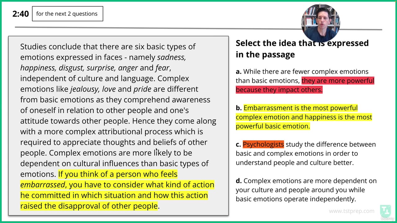 44 Interactive Reading, Identify the Idea