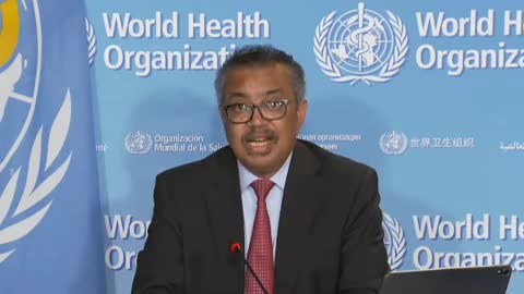 WHO's Tedros says COVID remains a global health emergency