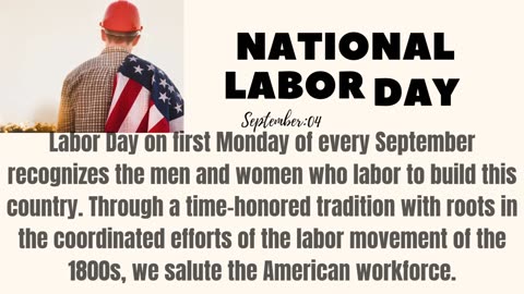 National labor Day In USA