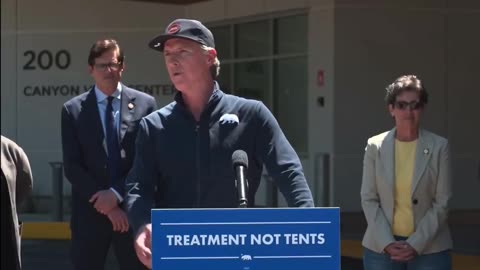 Newsom says California has a "national model" to address homelessness?