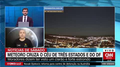 Queda de meteoro em MG