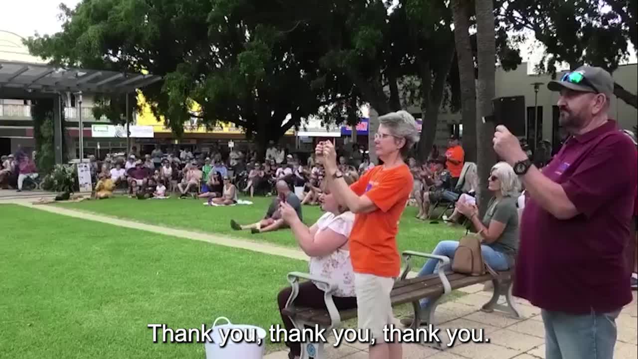 Senator Roberts drops truth bombs at local Maryborough Freedom Rally