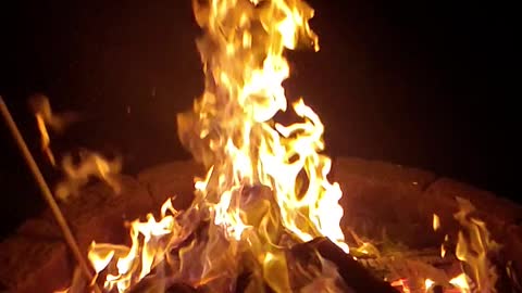 Firepit slow motion