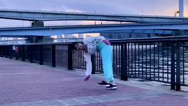 What did you say to me? Little miss hip-hop?