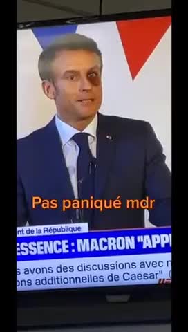 MACRON HAS JOINED THE BLACK EYE CLUB