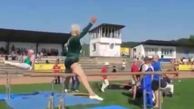 91 year old gymnast