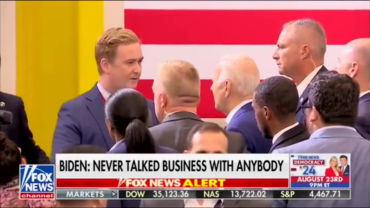 Doocy Comes Face To Face With Biden, Grills Him About His Family's Criminal Dealings