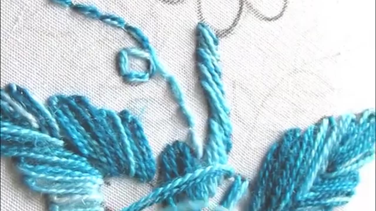 Basic flower embroidery stitches Basic DIY