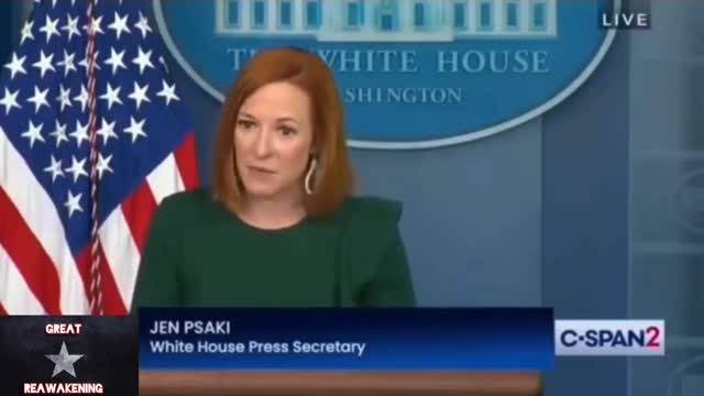 Jenn Psaki tells the truth about the vaxx