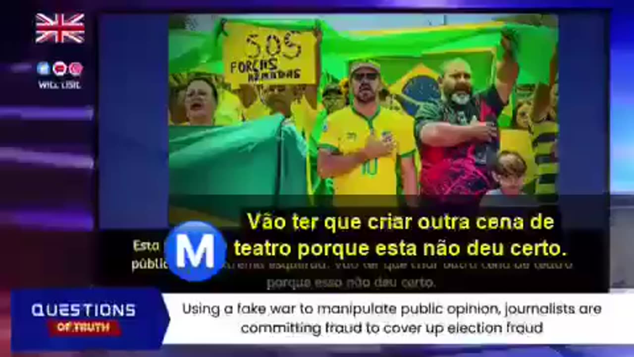 Noticiado na Inglaterra sobre o Brasil!!!