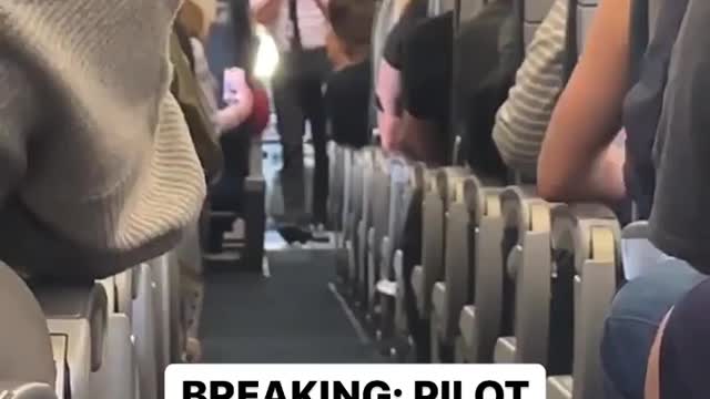 Pilot announces biden mask mandate is over as people cheers