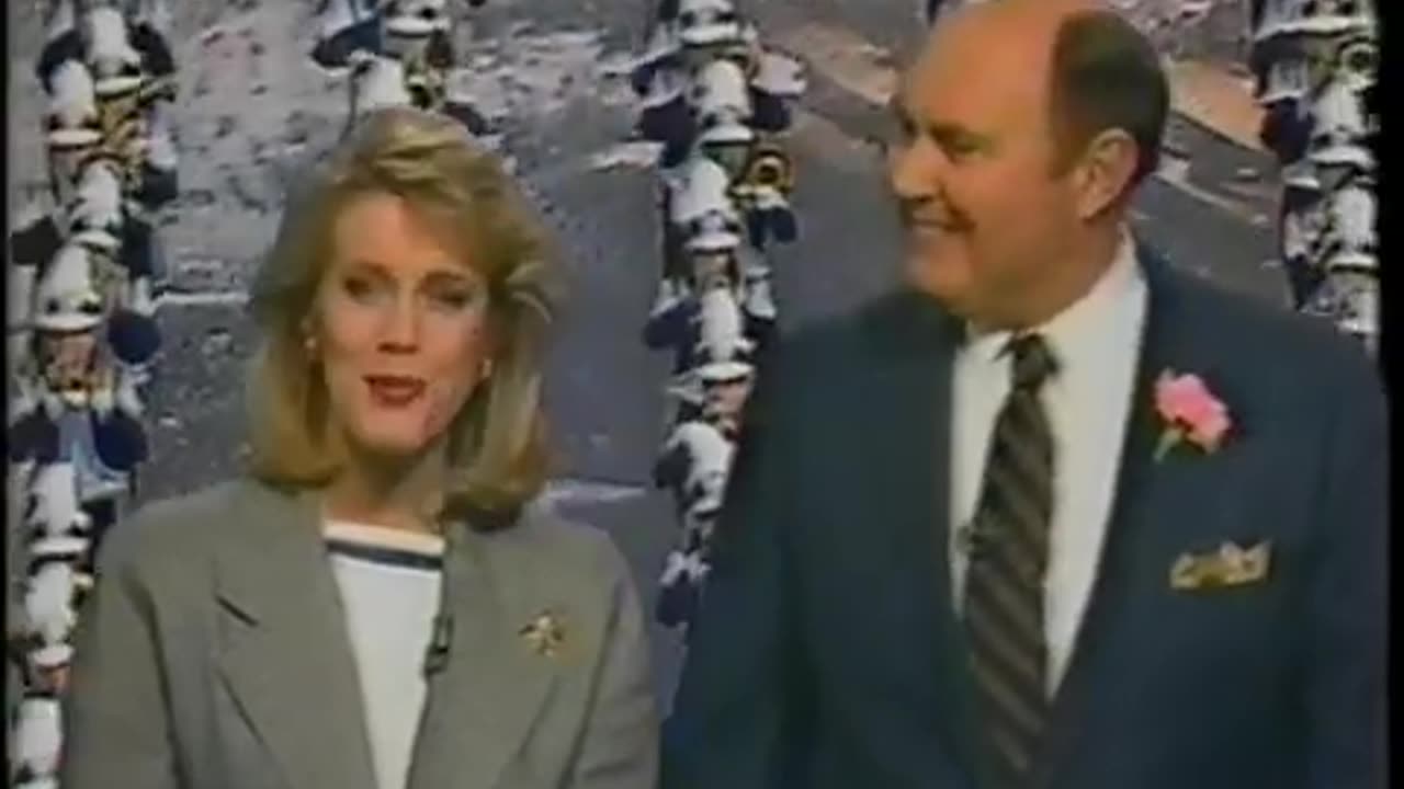 November 19, 1989 - Deborah Norville & Willard Scott Promote Macy's Thanksgiving Day Parade