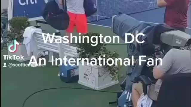 Scottie McClue Fan Tennis Washington DC