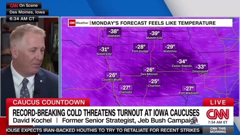 Here we go… CNN is setting the narrative for a “surprise” in the Iowa caucus today.